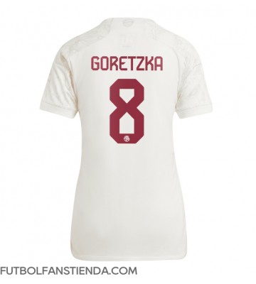 Bayern Munich Leon Goretzka #8 Tercera Equipación Mujer 2023-24 Manga Corta